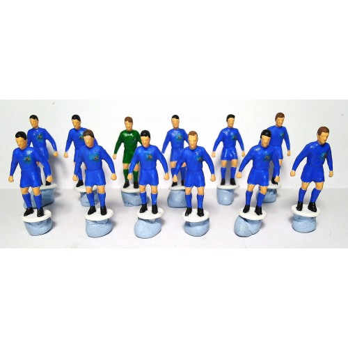Subbuteo Andrew Table Soccer Manchester United 967-68 European Cup Winners only 12 figures,no bases,no box
